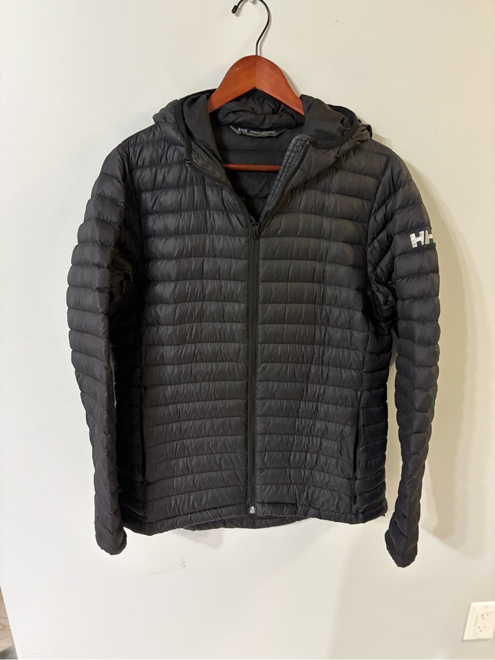 Helly Hansen Black Quilted Hooded Puffer Jacket - Women’s